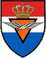 Ted Verheul and Pete van Roomen KNIL shield