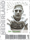 55th race Jan Janssen Dutch stamp